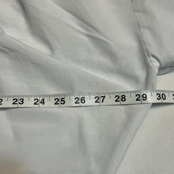 Topshop Women's Shirt Dress Button Down Long Sleeve Size 8 White - Picture 7 of 10